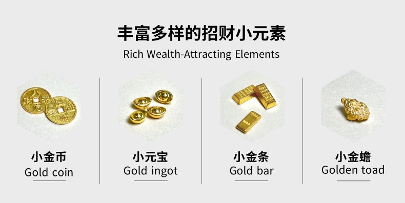 优质黄铜「一桶金」招财聚宝摆件