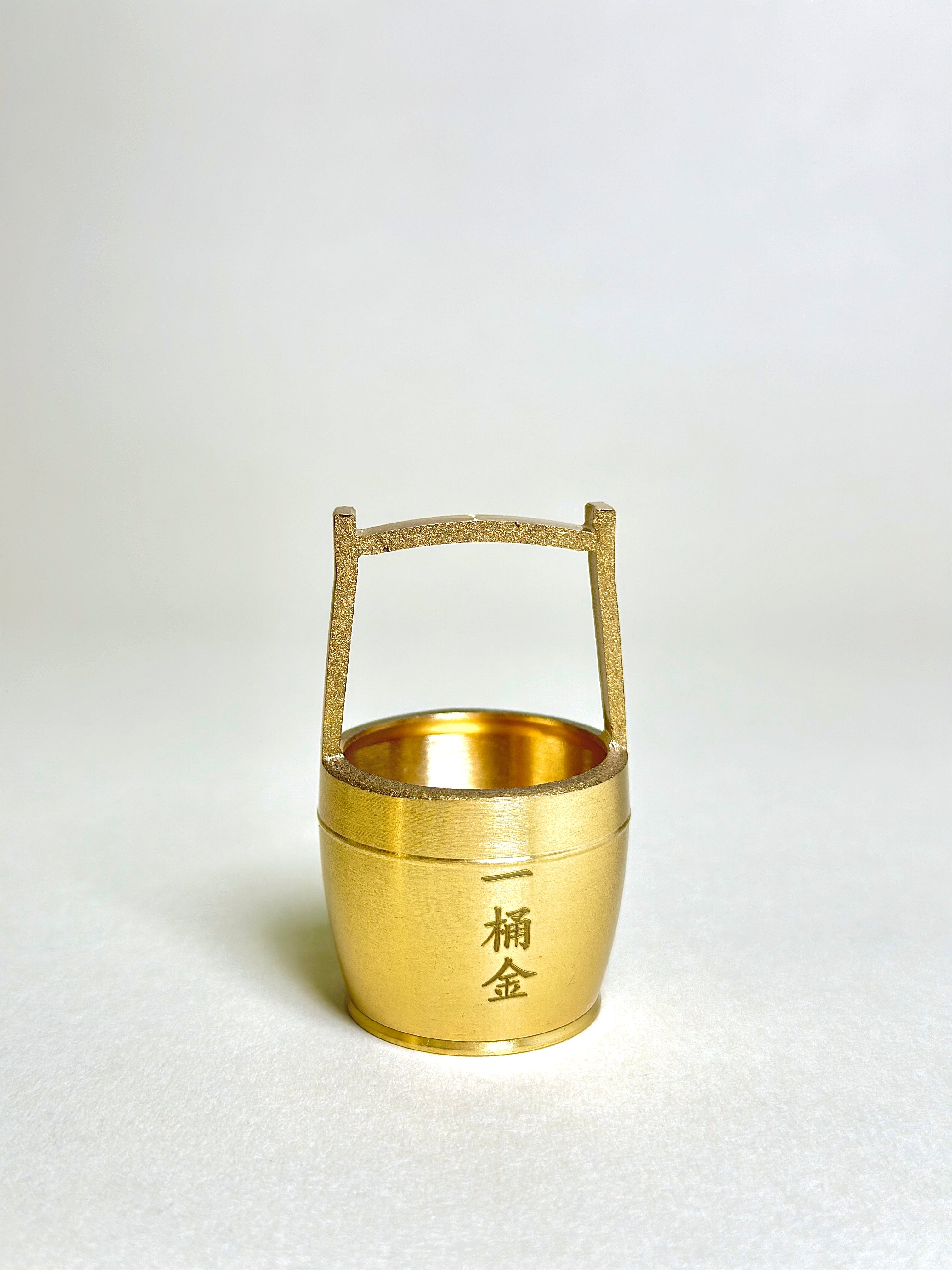 优质黄铜「一桶金」招财聚宝摆件